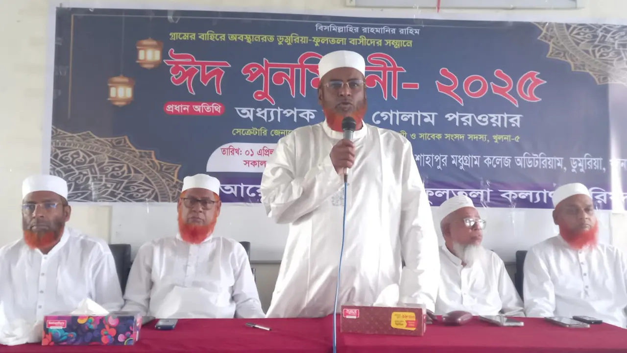 বাংলাদেশ জামায়াতে ইসলামীর সেক্রেটারি জেনারেল সাবেক এমপি অধ্যাপক মিয়া গোলাম পরওয়ার। ছবি : কালবেলা