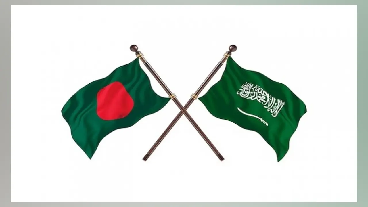 বাংলাদেশ ও পাকিস্তানের পতাকা। ছবি : সংগৃহীত
