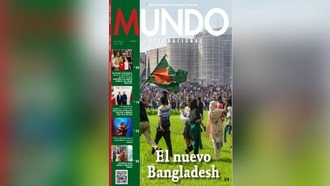স্প্যানিশ ভাষায় প্রকাশিত মেক্সিকোর জনপ্রিয় কূটনৈতিক ম্যাগাজিন ‘মুন্ডো’। ছবি : সংগৃহীত