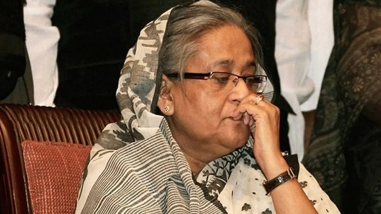 ক্ষমতাচ্যুত সাবেক প্রধানমন্ত্রী শেখ হাসিনা। ছবি : সংগৃহীত