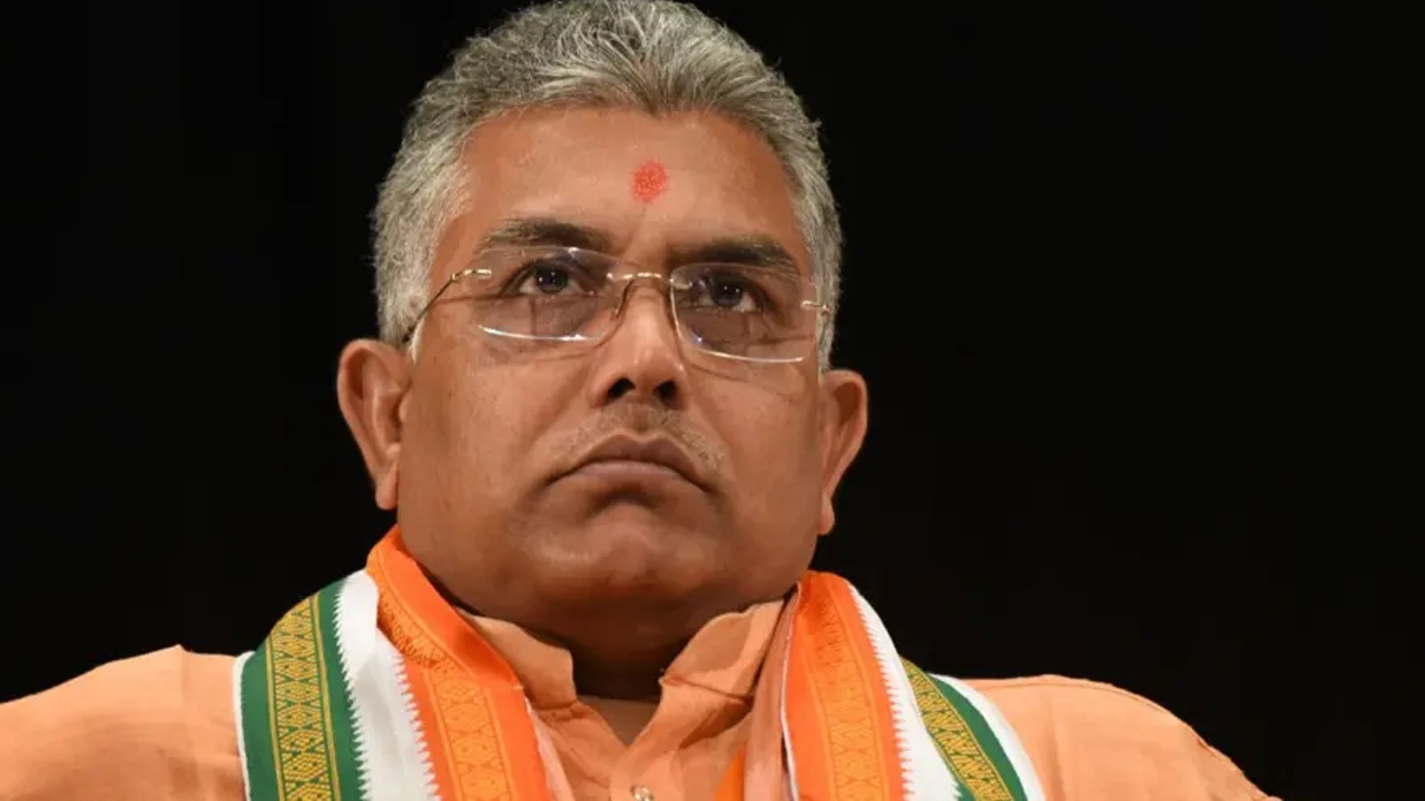 পশ্চিমবঙ্গ বিজেপির সাবেক সভাপতি ও দলের পরিচিত মুখ দিলীপ ঘোষ। ছবি: সংগৃহীত