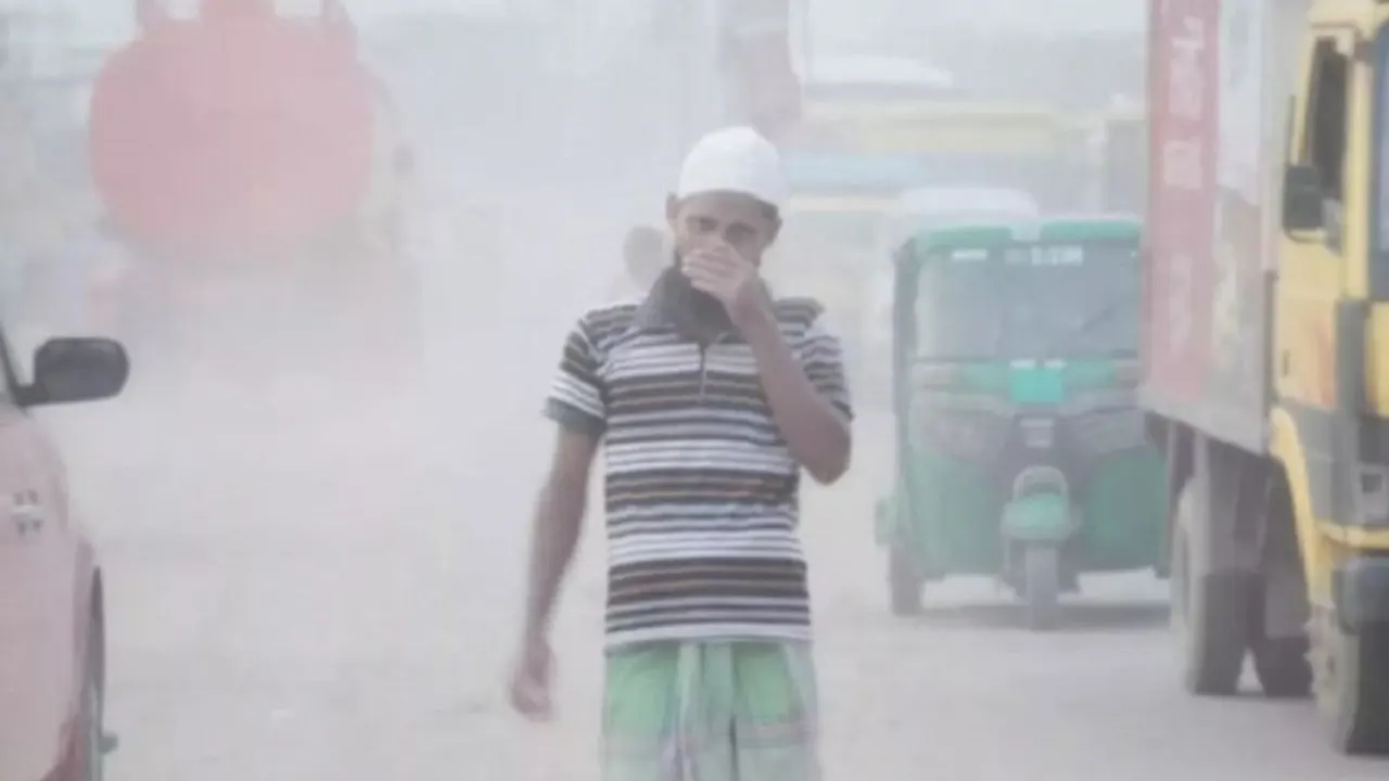 দূষিত বাতাসের শহরের তালিকা
