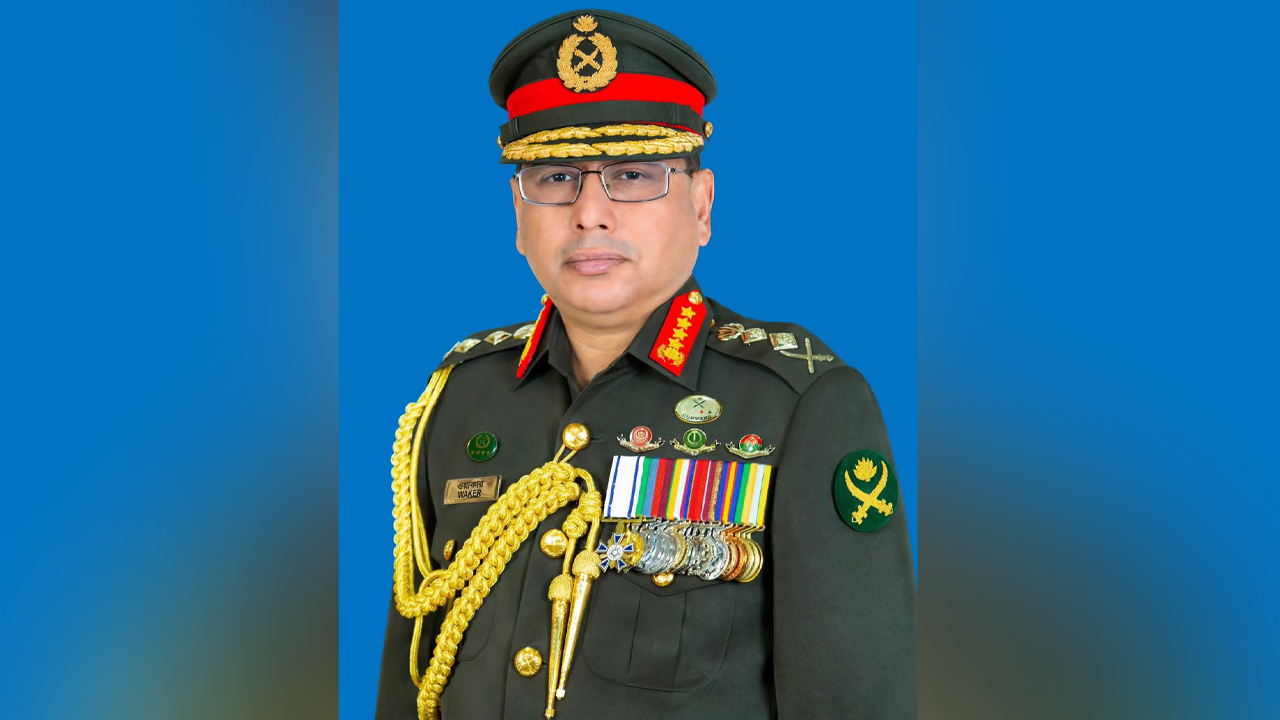 সেনাবাহিনী প্রধান জেনারেল ওয়াকার-উজ-জামান। ছবি : আইএসপিআর