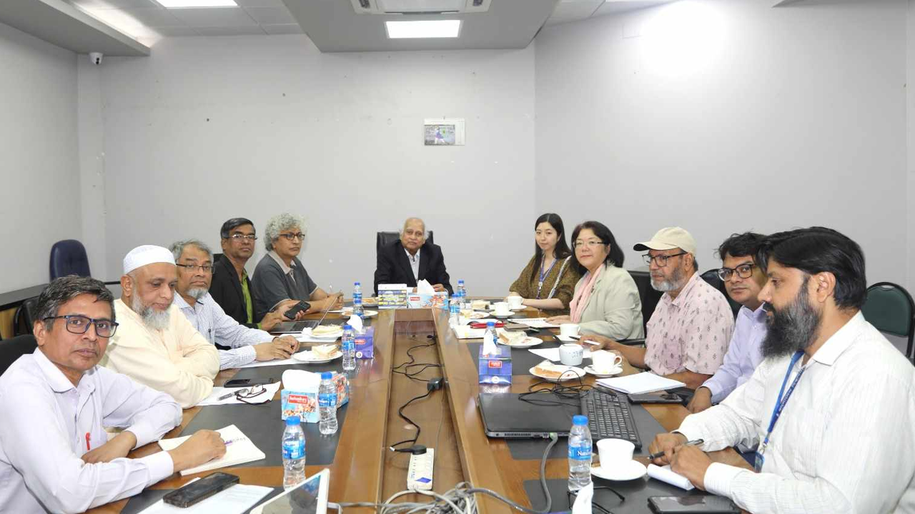ইউজিসি চেয়ারম্যানের সঙ্গে উচ্চশিক্ষা বিষয়ে দ্বিপাক্ষিক সভা করেছে জাইকা। ছবি : সংগৃহীত