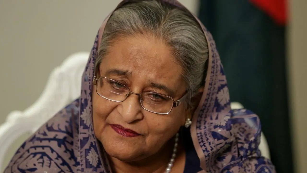 শেখ হাসিনা। পুরোনো ছবি