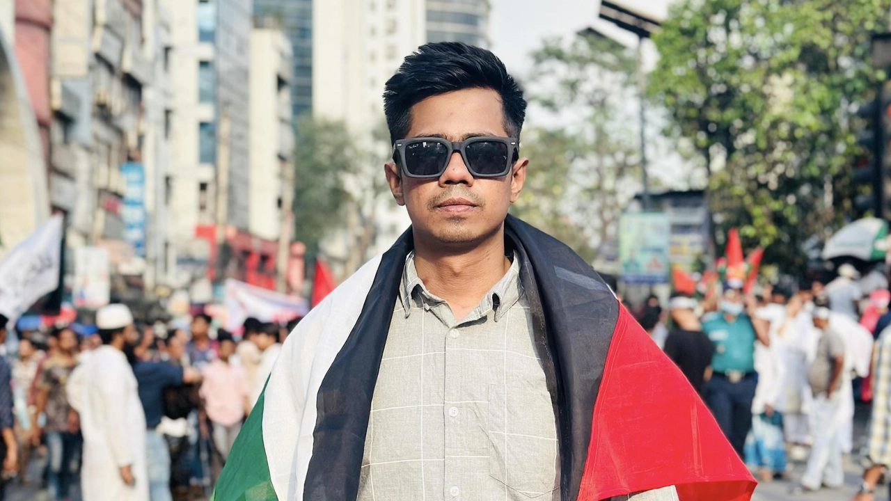 শাহরিয়ার আলম সাম্য। ছবি : ফেসবুক থেকে