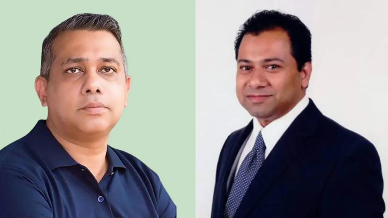 আমিনুল হাকিম (বাঁয়ে) ও সাইফুল ইসলাম। ছবি: সংগৃহীত