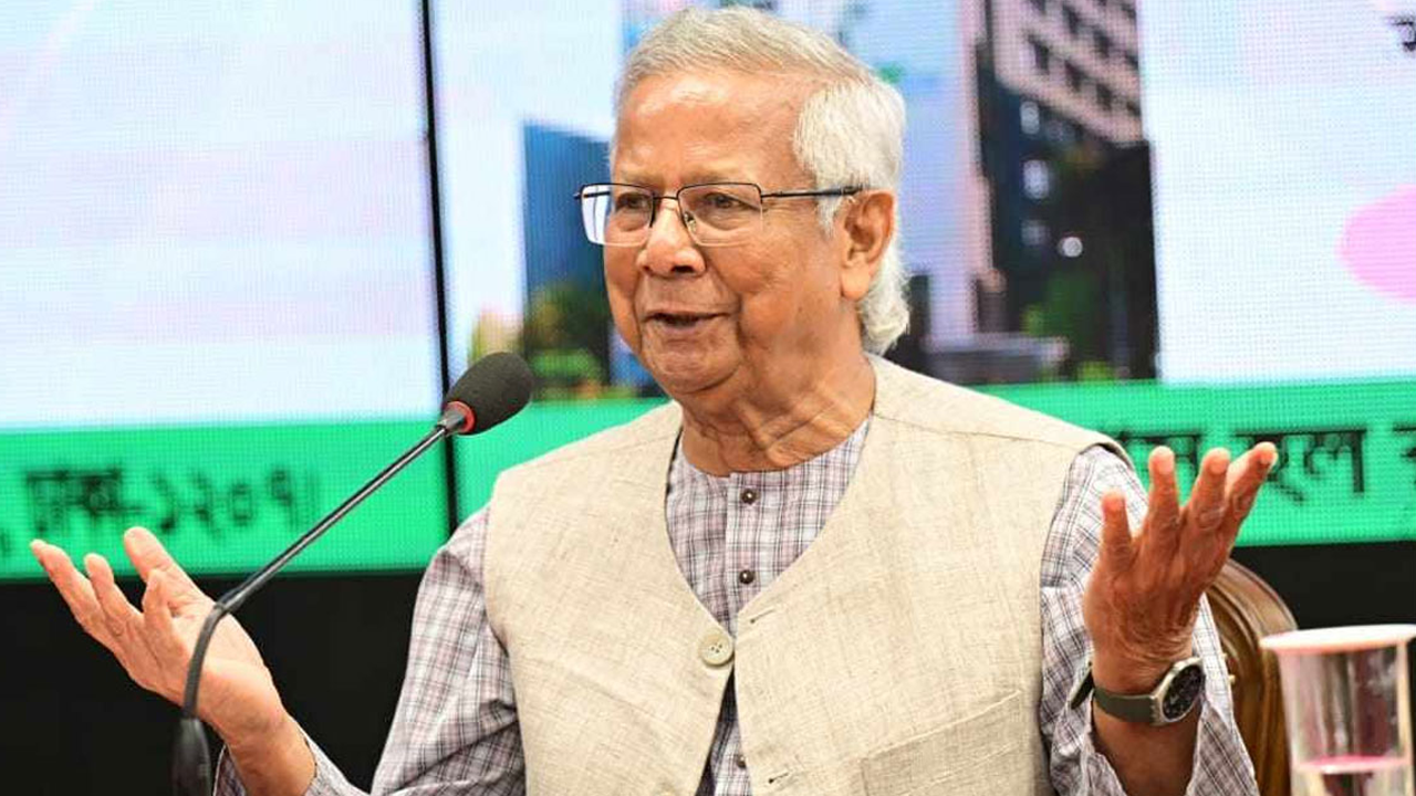 প্রধান উপদেষ্টা ড. মুহাম্মদ ইউনূস। ছবি : সংগৃহীত