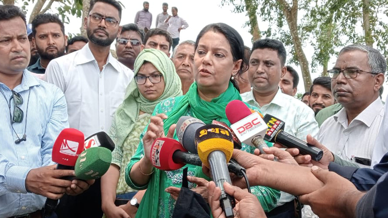 দেশে বালু-মাটি দস্যুতা চরম পর্যায়ে পৌঁছে গেছে : রিজওয়ানা