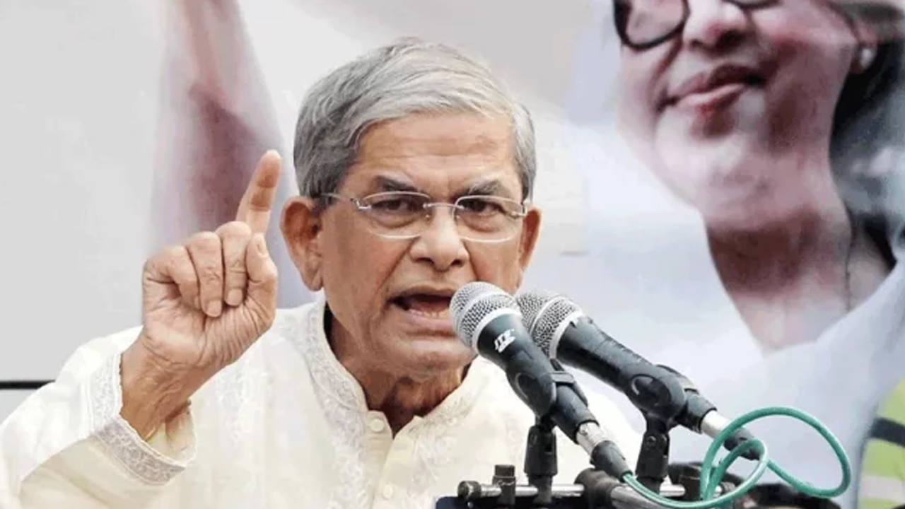 বিএনপি মহাসচিব মির্জা ফখরুল ইসলাম আলমগীর। পুরোনো ছবি