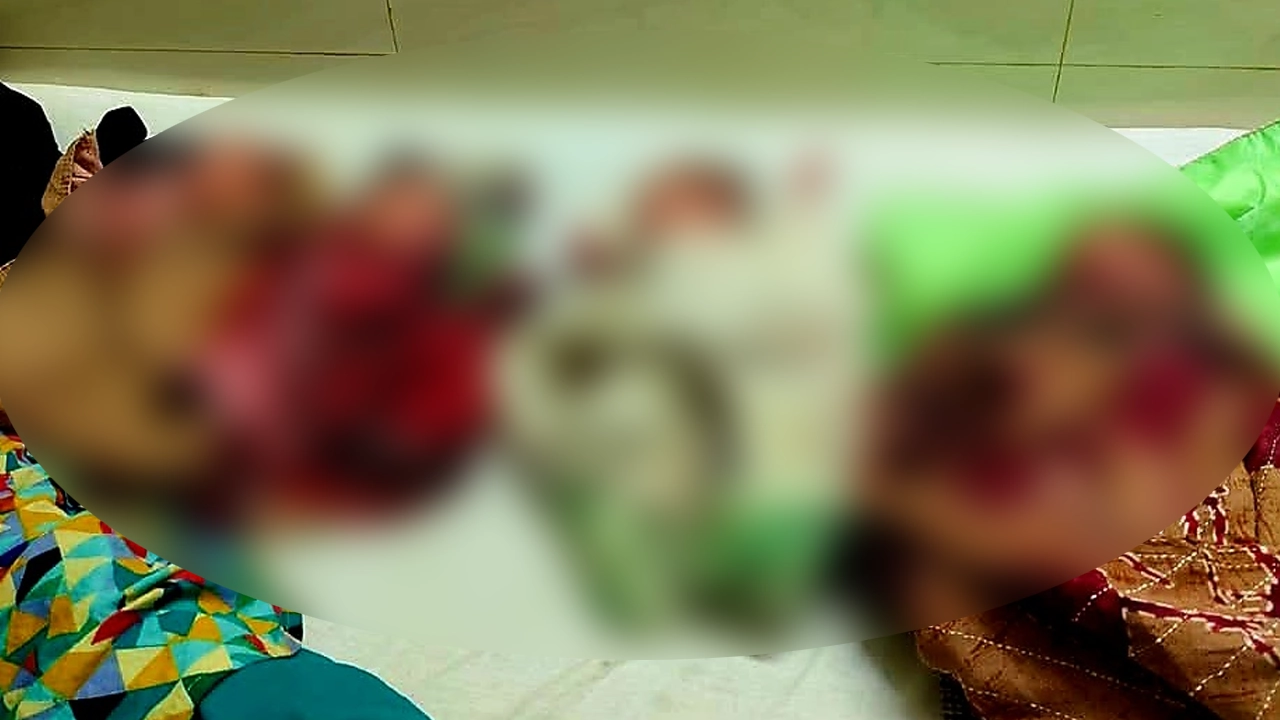 একসঙ্গে জন্ম হওয়া চার সন্তানের মধ্যে দুটি ছেলে ও দুটি মেয়ে সন্তান রয়েছে। ছবি : সংগৃহীত