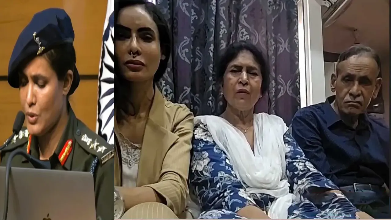 কর্নেল সোফিয়া ও তার পরিবার। ছবি : সংগৃহীত