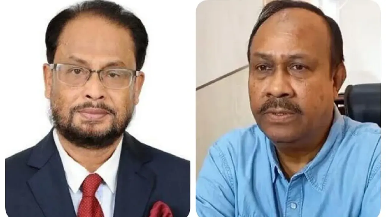 জাপার চেয়ারম্যান জিএম কাদের ও মহাসচিব মুজিবুল হক চুন্নু। ছবি : সংগৃহীত