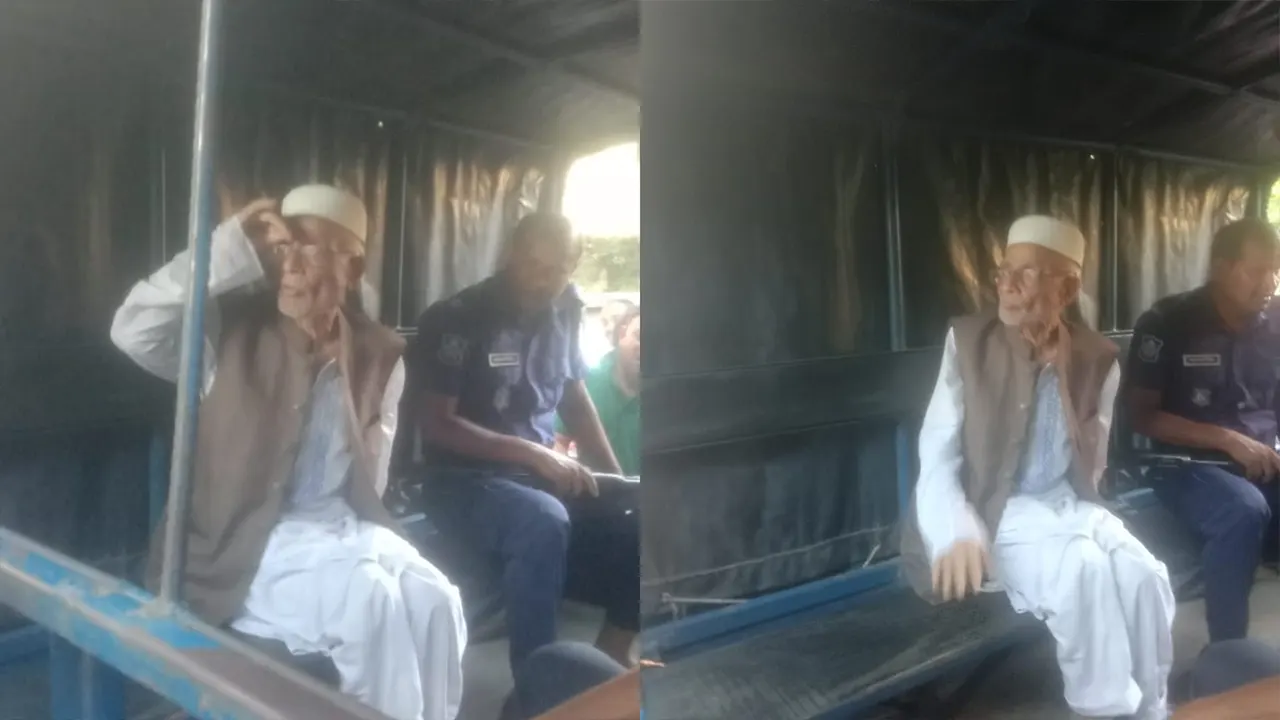 জামালপুর-৫ আসনের সাবেক সংসদ সদস্য ও সাবেক ভূমিমন্ত্রী রেজাউল করিম হিরা আটক। ছবি : কালবেলা