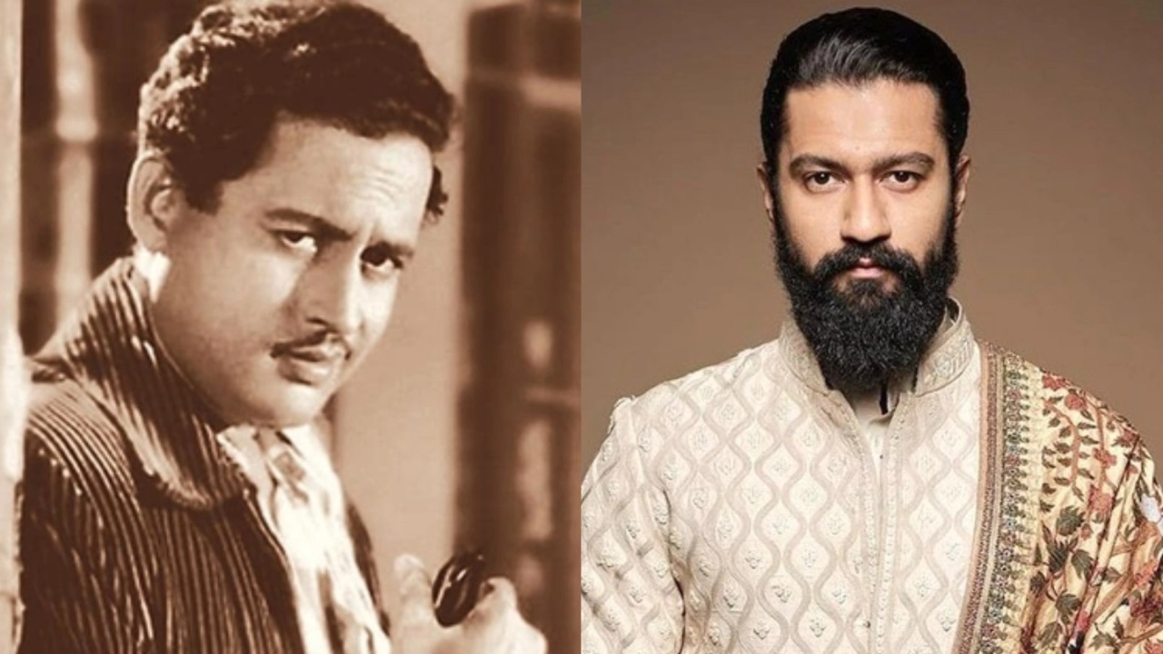 গুরু দত্ত ও ভিকি কৌশল। ছবি: সংগৃহীত