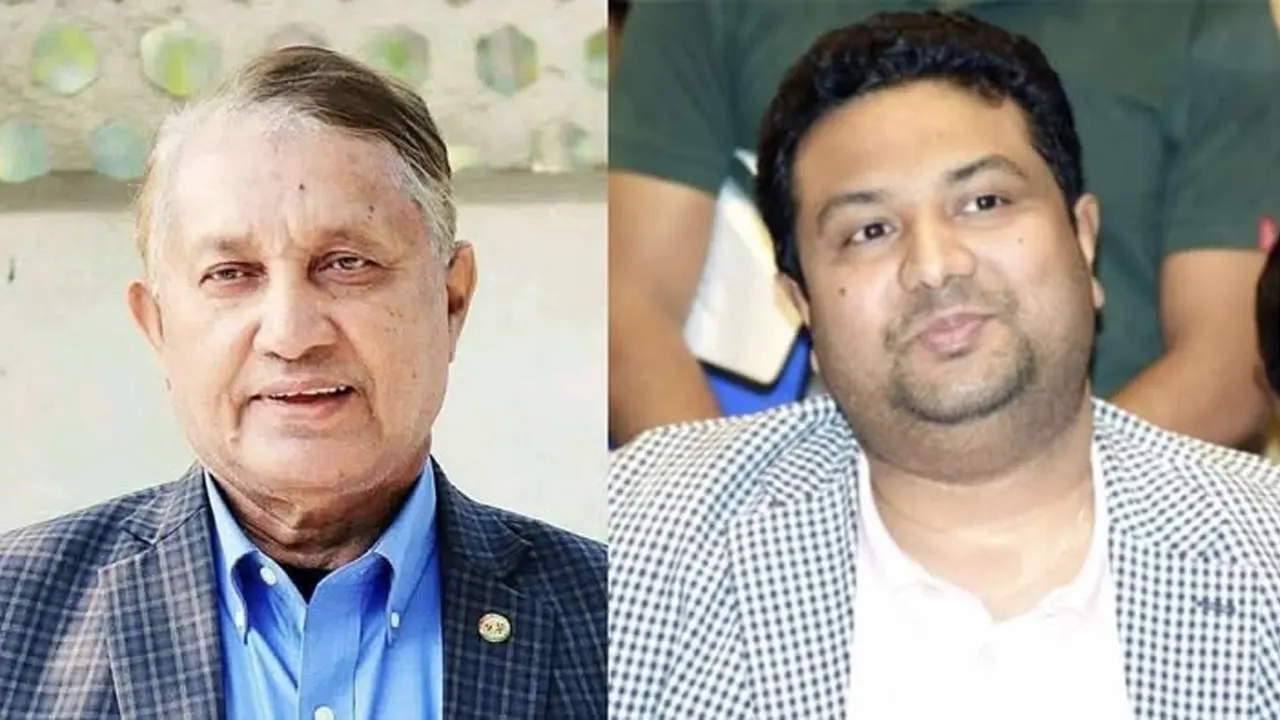 বিএনপি নেতা আনোয়ারুল আজিম এবং দলটির ঢাকা বিভাগের সহসাংগঠনিক সম্পাদক নজরুল ইসলাম আজাদ। ছবি: সংগৃহীত