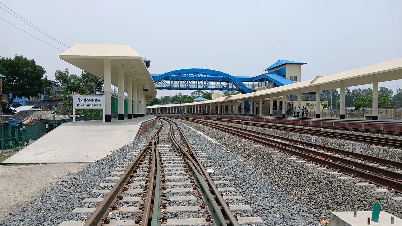 ইব্রাহিমাবাদ রেলজংশন। ছবি : কালবেলা