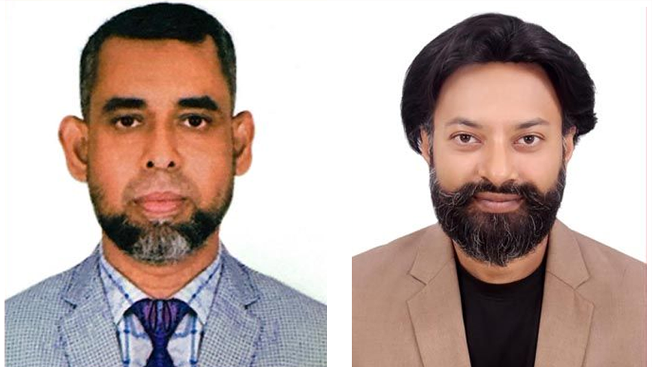 আবুল হাসান মাহমুদ ও সাইফুল ইসলাম সুমন। ছবি: সংগৃহীত