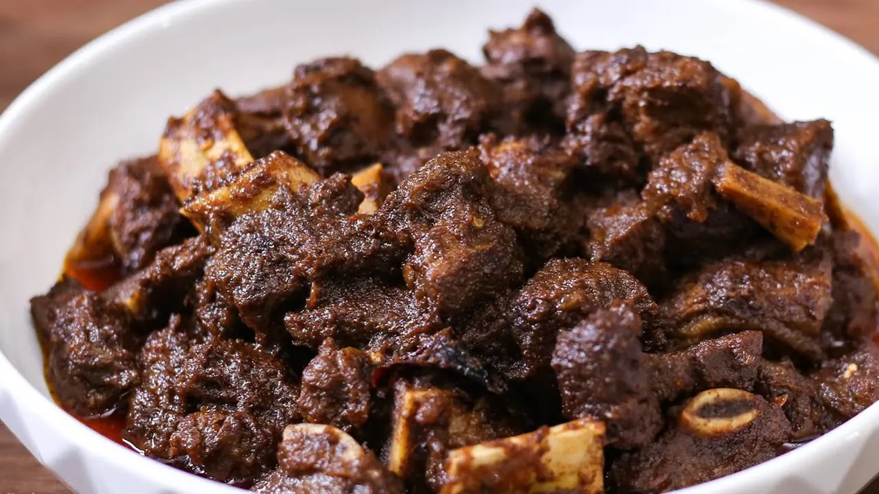 রান্না করা গরুর মাংস। ছবি : সংগৃহীত