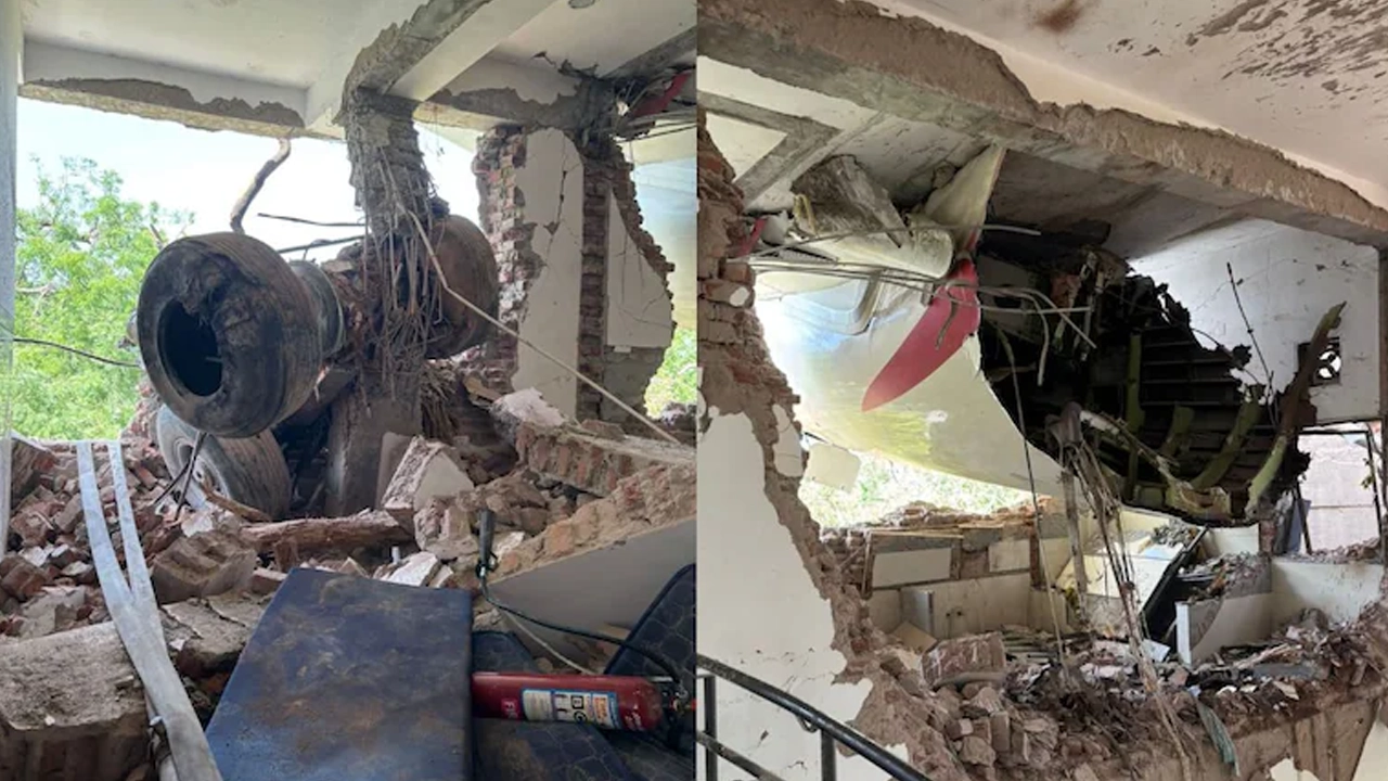 মেডিকেল হোস্টেলে বিমান পড়ে ৫ শিক্ষার্থী নিহত