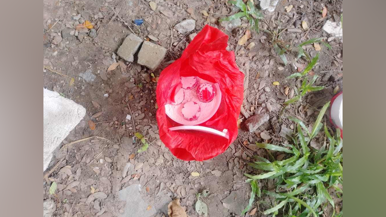 ঢাবিতে অবিস্ফোরিত ককটেল উদ্ধার। ছবি : সংগৃহীত