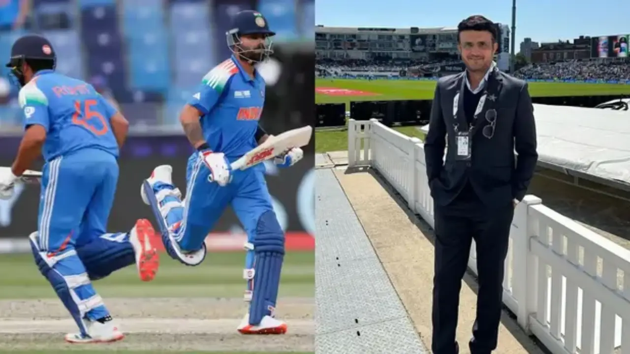 রোহিত-কোহলির ’২৭ বিশ্বকাপে খেলা কঠিন মনে করেন গাঙ্গুলী। ছবি : সংগৃহীত