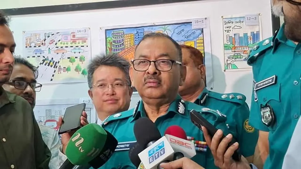 ডিএমপি কমিশনার শেখ মো. সাজ্জাত আলী। ছবি : কালবেলা