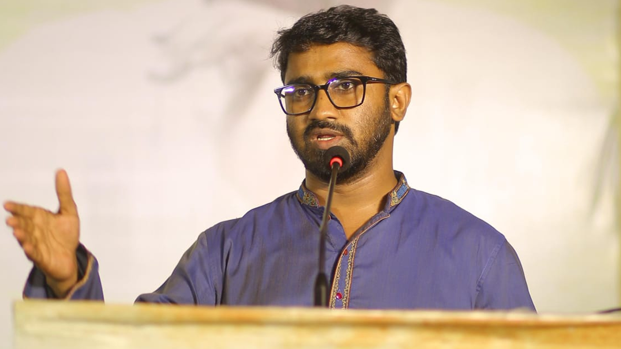 গণঅধিকার পরিষদের সাধারণ সম্পাদক মো. রাশেদ খাঁন। ছবি : সংগৃহীত