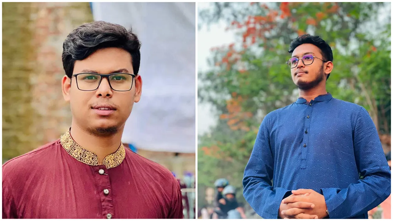 এইচ এম সাইফুল ইসলাম সাব্বির ও শিহাব আল নাসিম। ছবি : সংগৃহীত