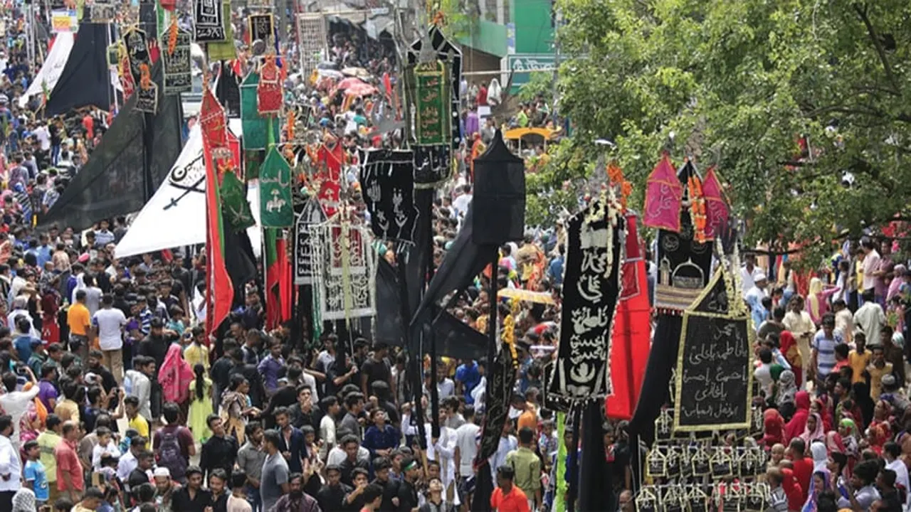 তাজিয়া মিছিল । ছবি : সংগৃহীত