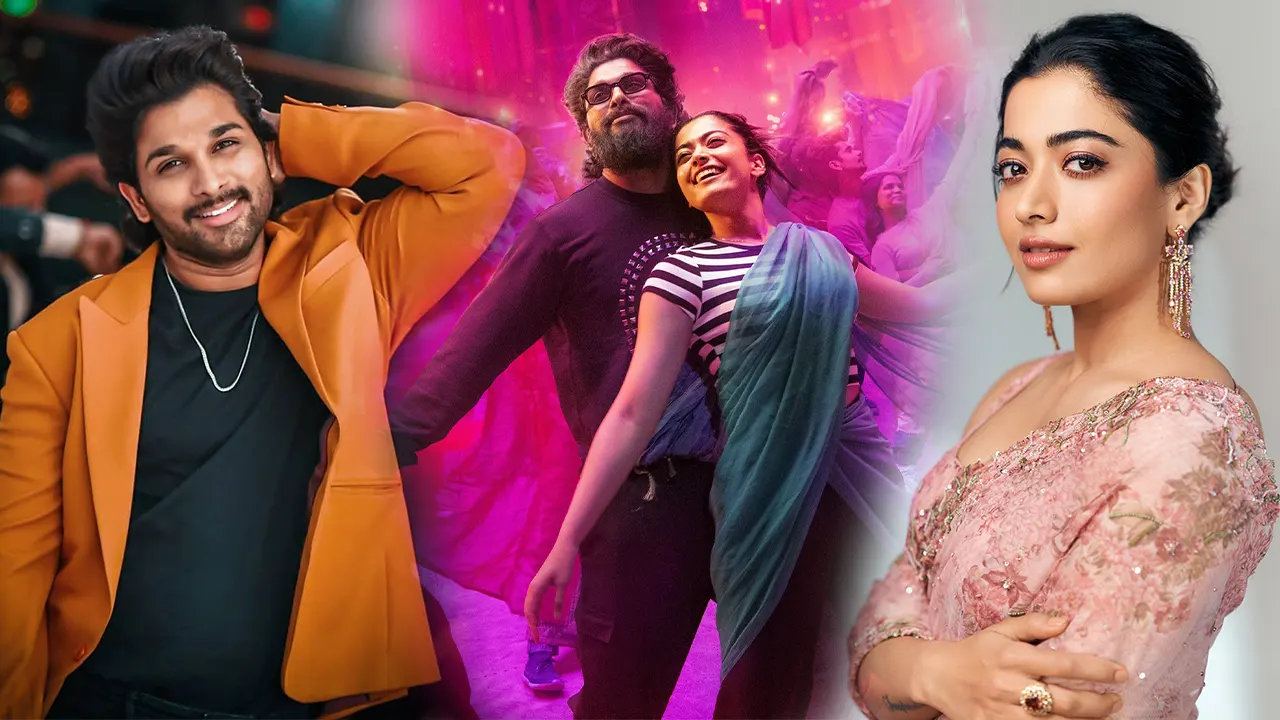 আল্লু অর্জুন ও রাশমিকা মান্দানা। ছবি : সংগৃহীত