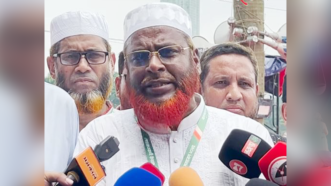 বক্তব্য রাখেন জামায়াতে ইসলামীর সেক্রেটারি জেনারেল মিয়া গোলাম পরওয়ার। ছবি : কালবেলা