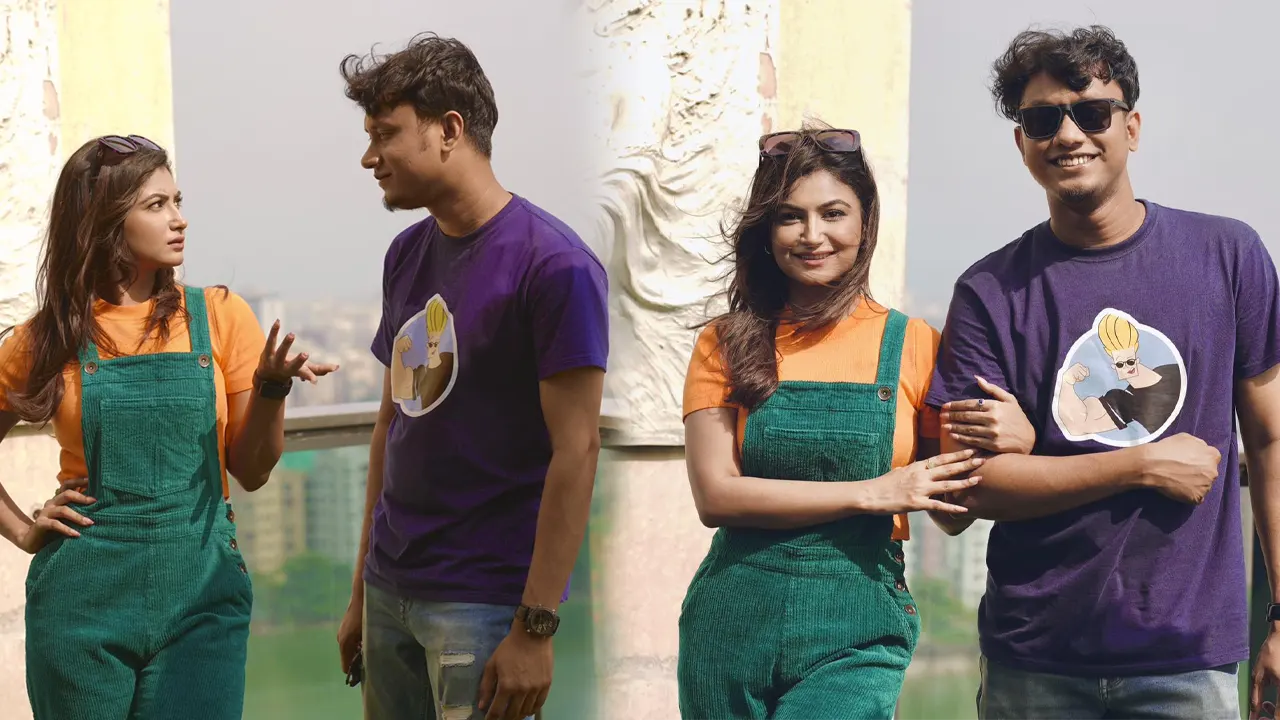 শিমুল শর্মা ও লামিমা লাম। ছবি : সংগৃহীত