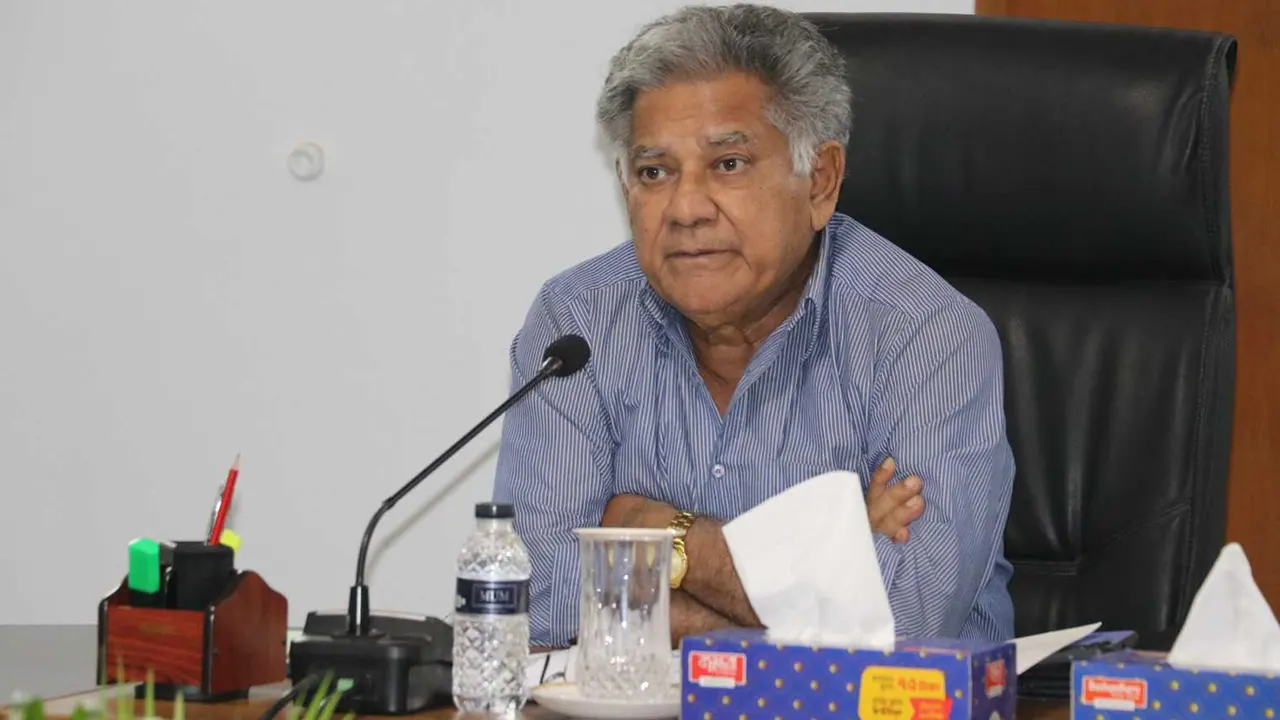 নৌ পরিবহন উপদেষ্টা এম শাখাওয়াত হোসেন। ছবি : সংগৃহীত
