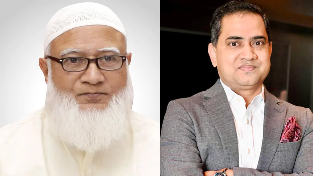 জামায়াত আমির ডা. শফিকুর রহমান ও ম্যাক্সিকোতে নিয়োজিত বাংলাদেশি রাষ্ট্রদূত মুশফিকুল ফজল আনসারী। ছবি : সংগৃহীত