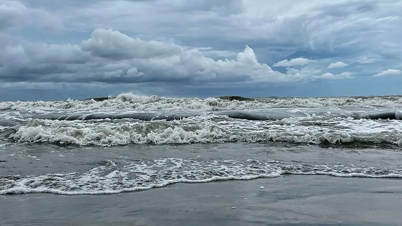 বঙ্গোপসাগরে লঘুচাপের আভাস। ছবি : সংগৃহীত