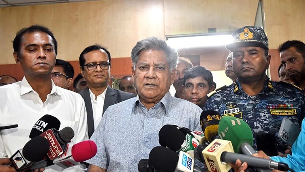 বক্তব্য রাখছেন এম সাখাওয়াত হোসেন। ছবি : সংগৃহীত