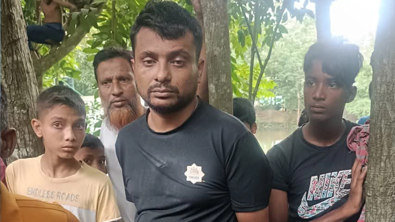 অভিযুক্ত শাহ নেওয়াজ শিমুল। ছবি : কালবেলা