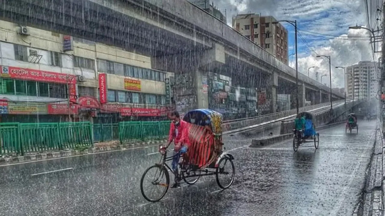 বৃষ্টির দিন। ছবি : সংগৃহীত