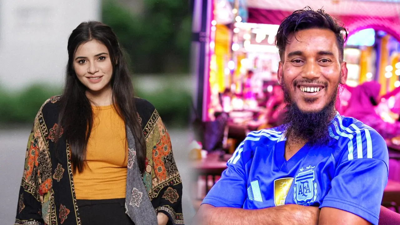 তাসনুভা তিশা ও রিপন মিয়া। ছবি : সংগৃহীত