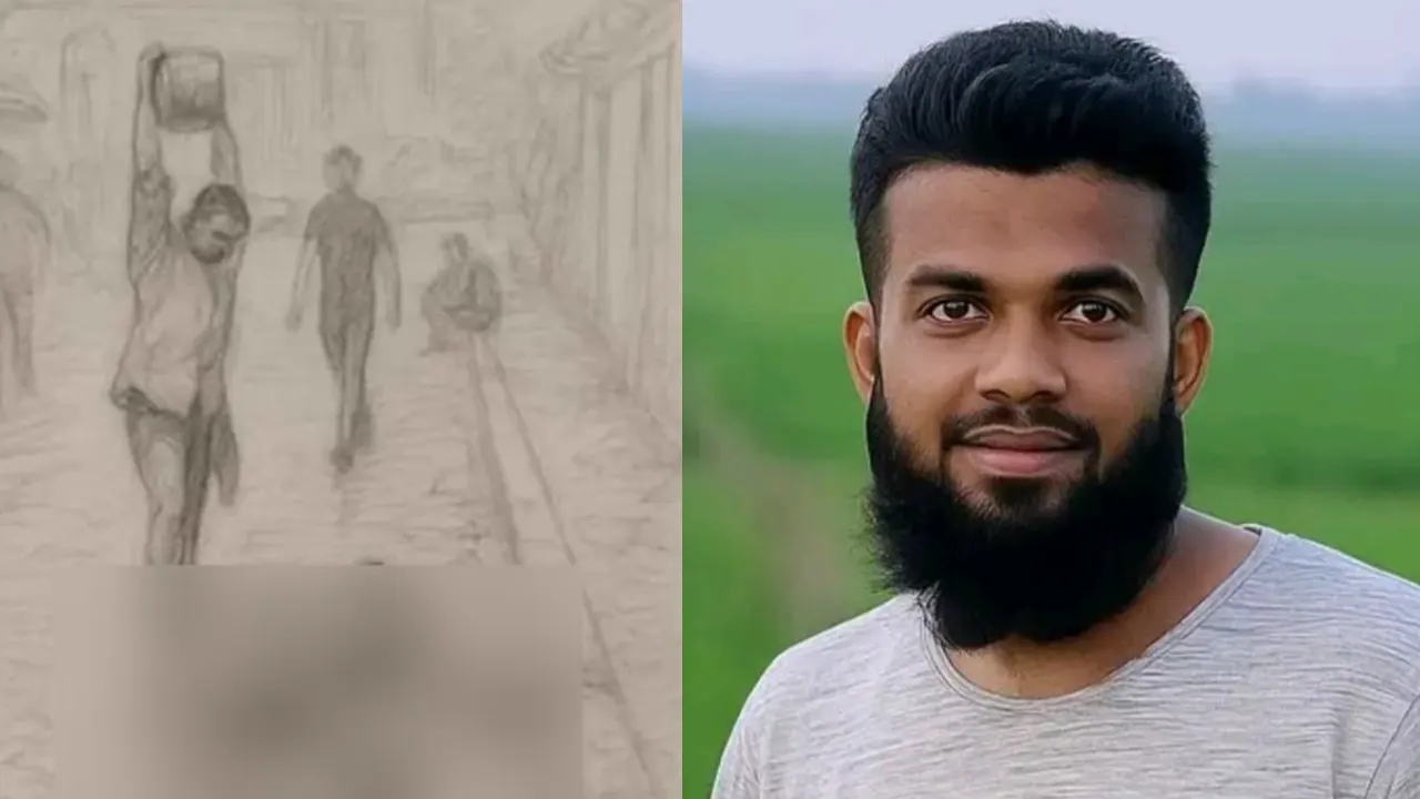 মিটফোর্ডে ব্যবসায়ী সোহাগ হত্যা। ছবি : সংগৃহীত