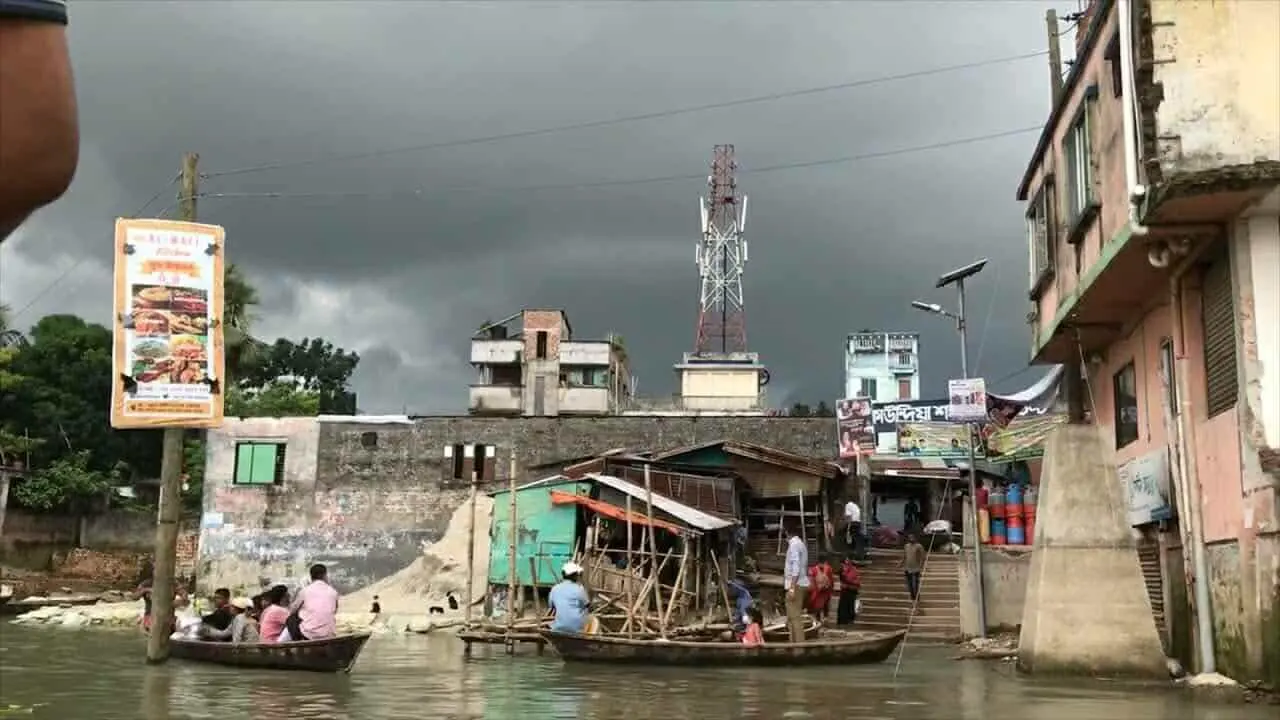 কাউন্দিয়া ইউনিয়ন এলাকা। ছবি : কালবেলা