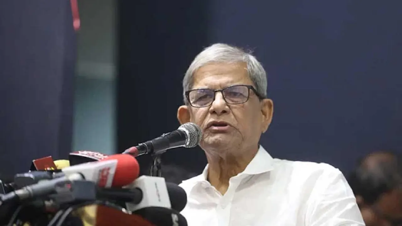 বিএনপি মহাসচিব মির্জা ফখরুল ইসলাম আলমগীর। ছবি : সংগৃহীত