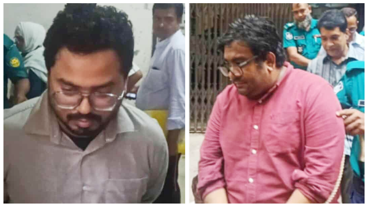 কারাগারে পাঠানো আসামিরা। ছবি : সংগৃহীত