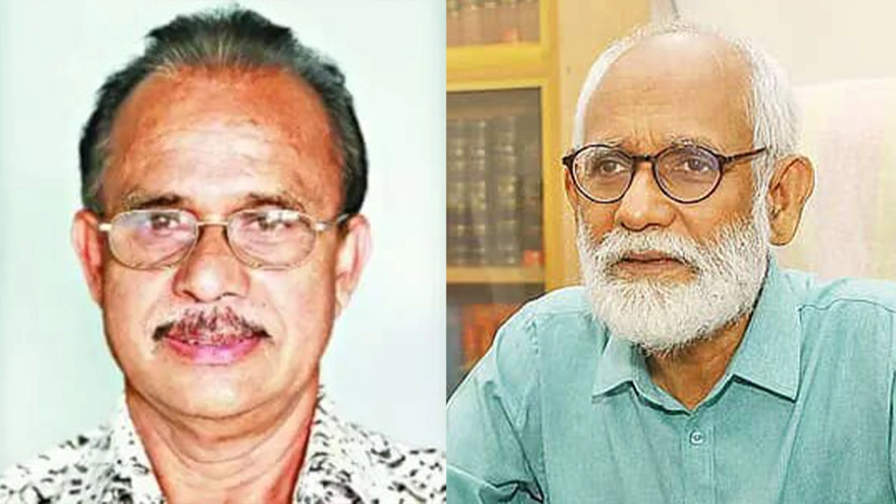 অধ্যাপক আবদুল্লাহ আল মাহমুদ (বীর প্রতীক) ও সুপ্রিম কোর্টের জ্যেষ্ঠ আইনজীবী জেডআই খান পান্না। ছবি : সংগৃহীত