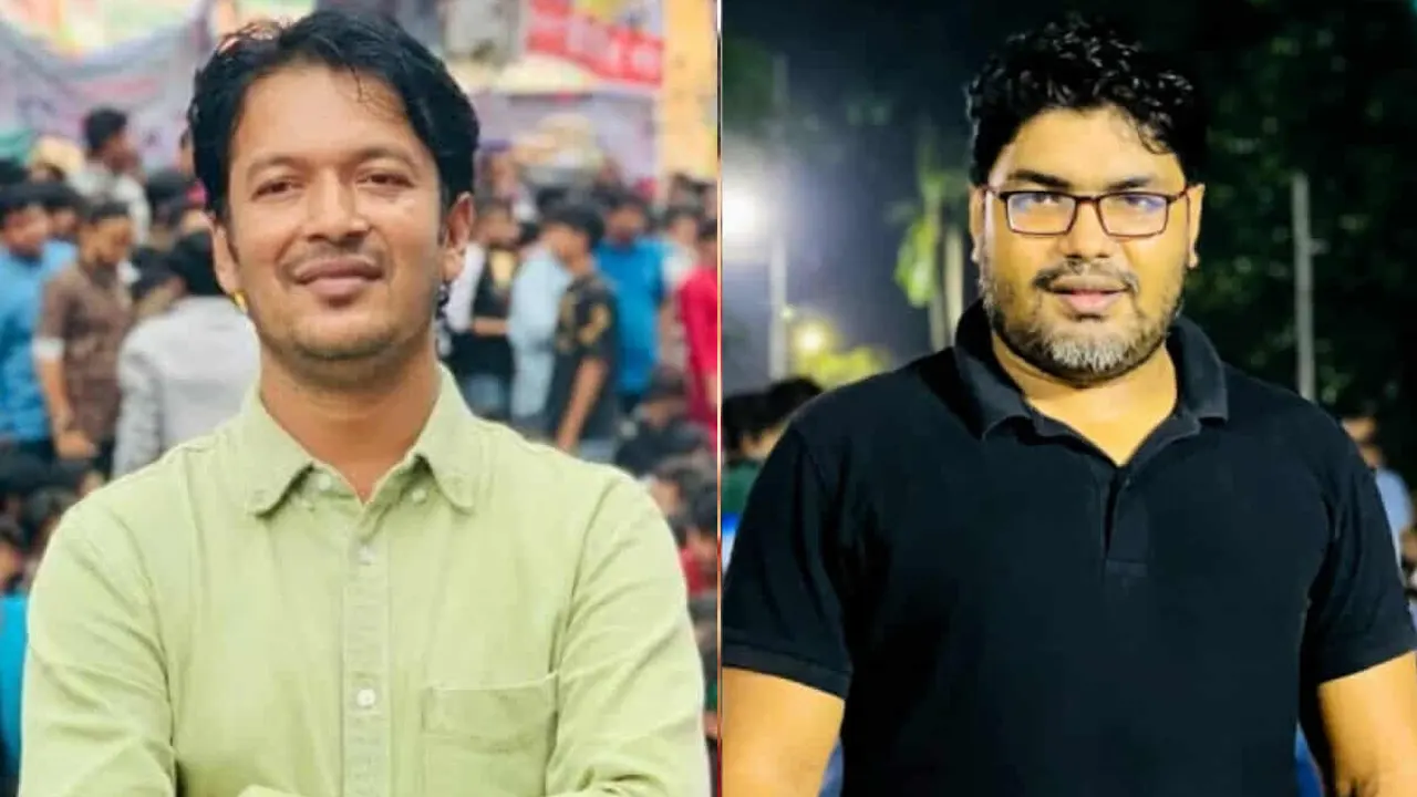 ছাত্রদলের জগন্নাথ বিশ্ববিদ্যালয় শাখার আহ্বায়ক ও সদস্যসচিব। ছবি : প্রতিনিধি