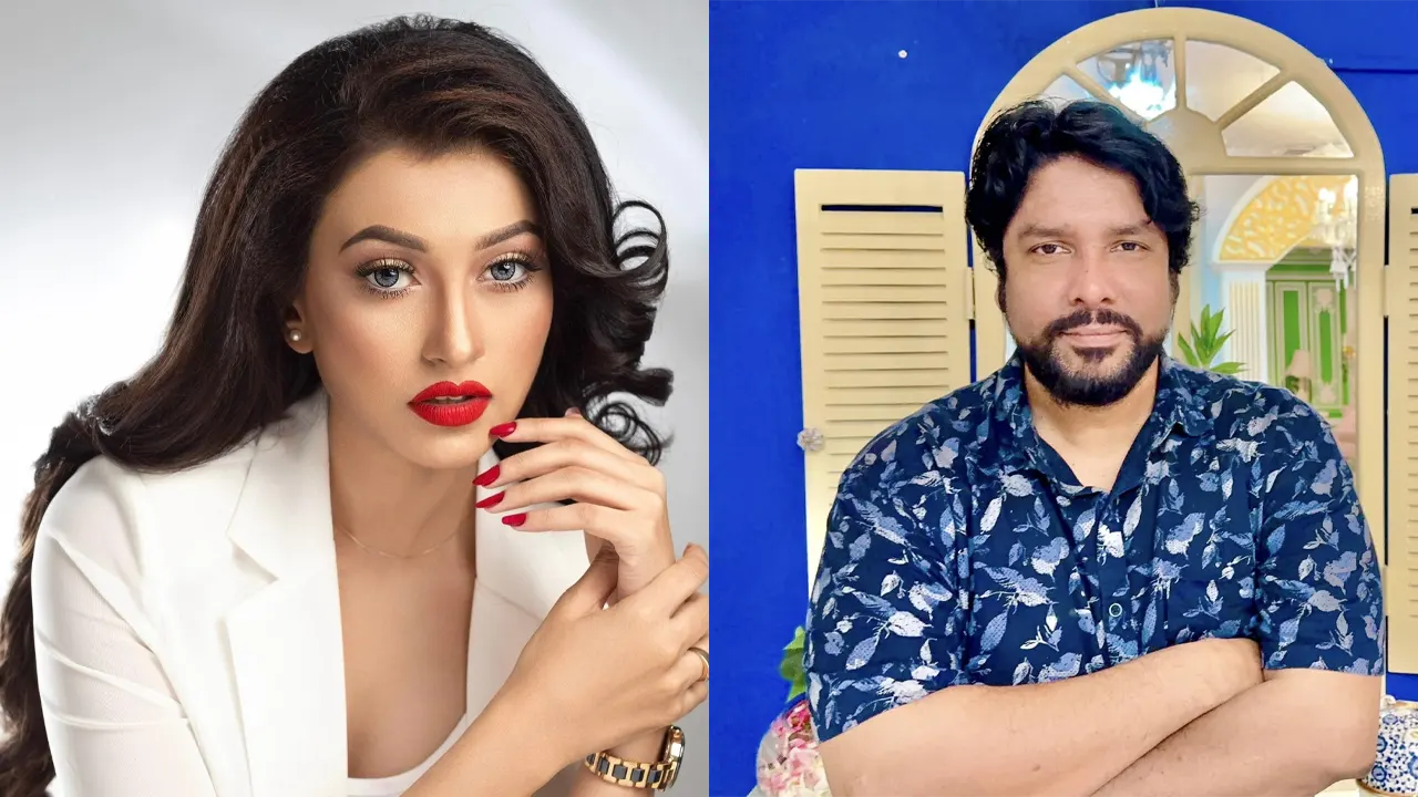 রাজ রিপা ও ইফতাকার চৌধুরী। ছবি : সংগৃহীত