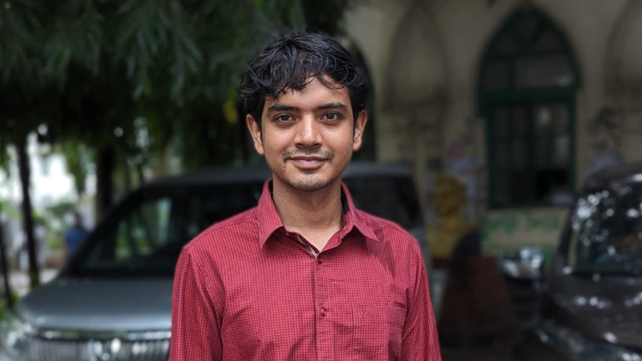 স্বতন্ত্র ভিপি প্রার্থী শামীম হোসেন। পুরোনো ছবি