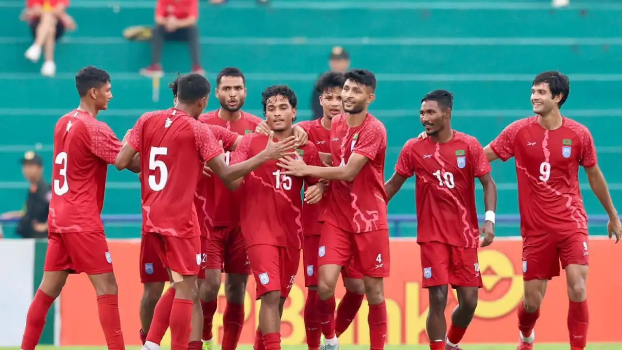বাংলাদেশ ফুটবল দল। ছবি : সংগৃহীত