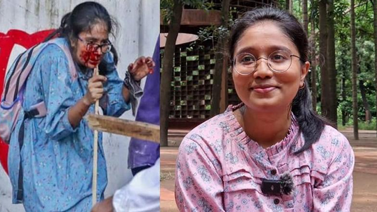 সানজিদা আহমেদ তন্বি। পুরোনো ছবি